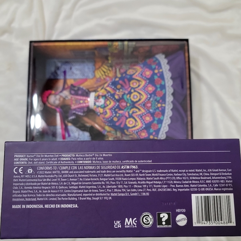 Barbie Signature Doll, 2022 Dia De Muertos Collectible NIB - Picture 12 of 12